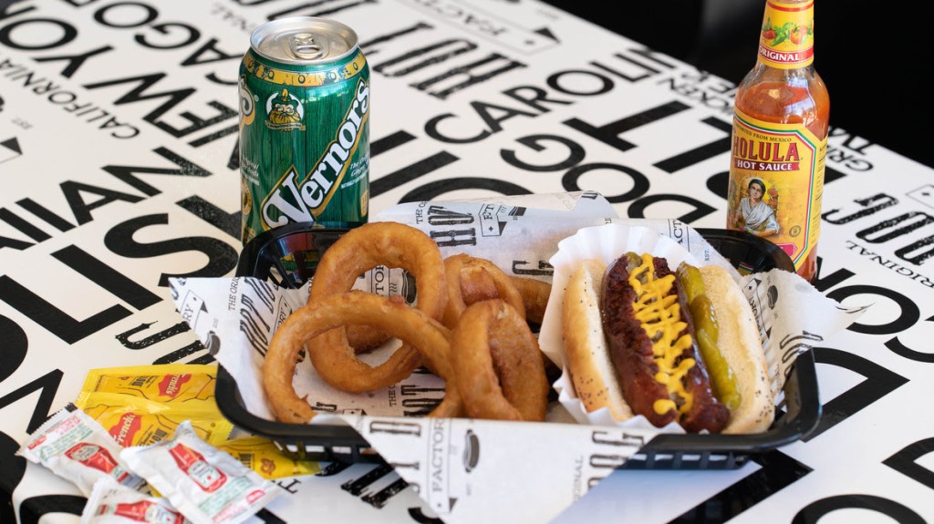 One Day in Philadelphia: City Guide for Families (Staycation or Visitors) 8 Original Hot Dog Factory Philadelphia must see and eat places for a one day visit family guide